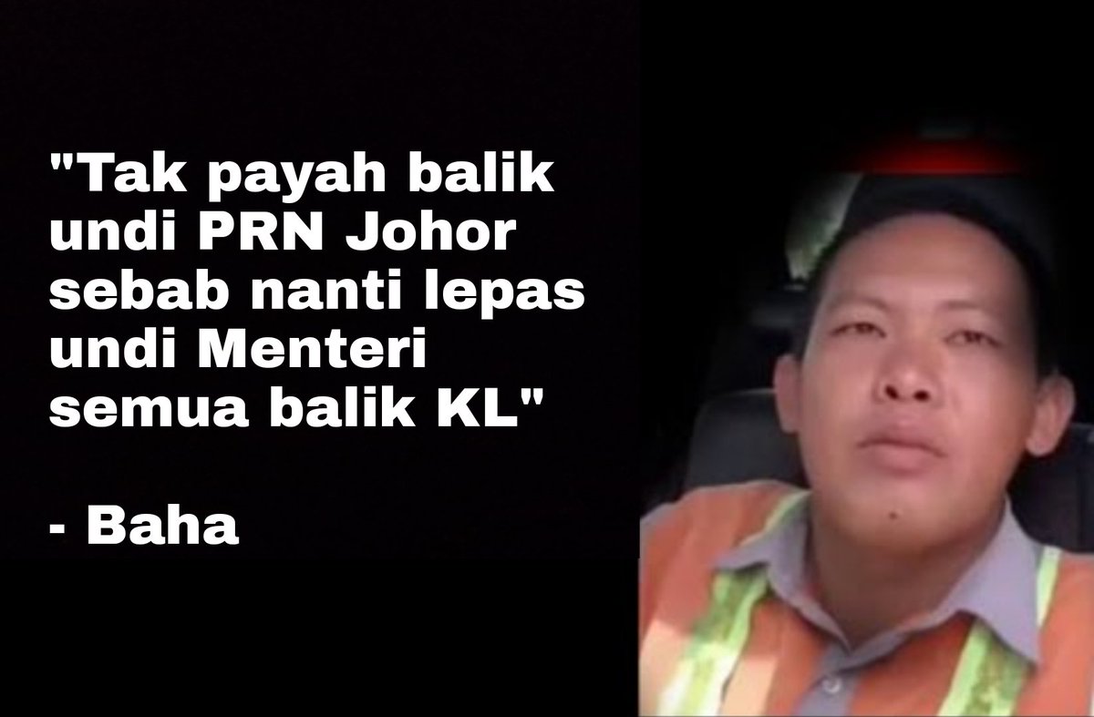 XcherryX9's tweet photo. Pesanan abang kimia untuk bangsa Johor.... https://t.co/pMUJ9DLWrb