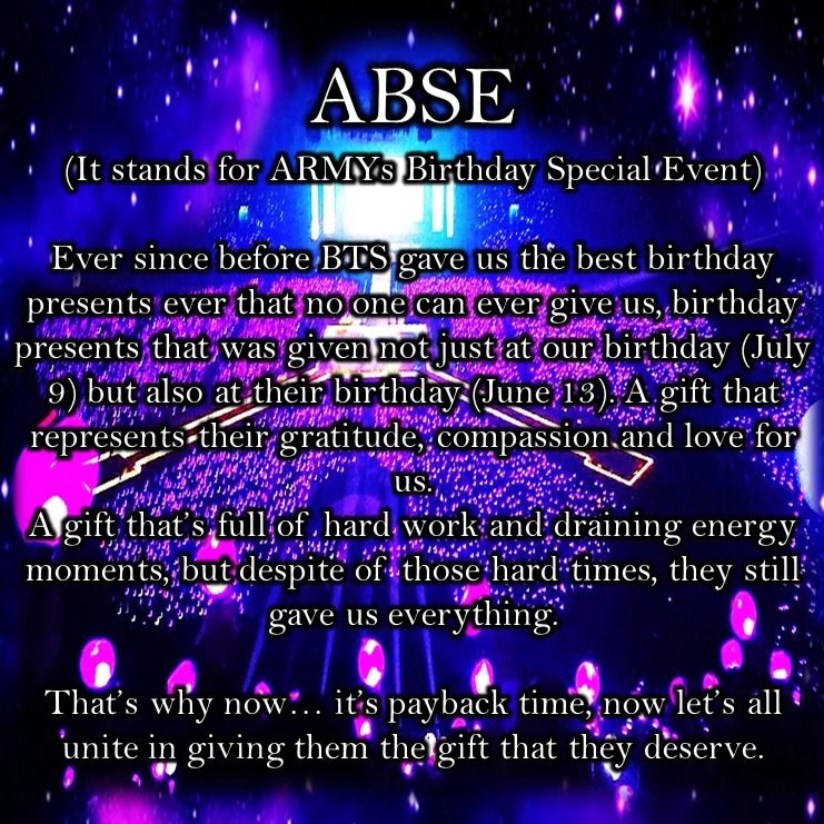Bangtan89650062's tweet photo. #ABSE
ARMYs please help us make this event possible, we don't need any amount of money or fame even popularity.... Cause all we need is ARMYs support unity and trust.
And also please don't forget to follow and support also...
@Bangtan89650062 https://t.co/P9evntbJXo