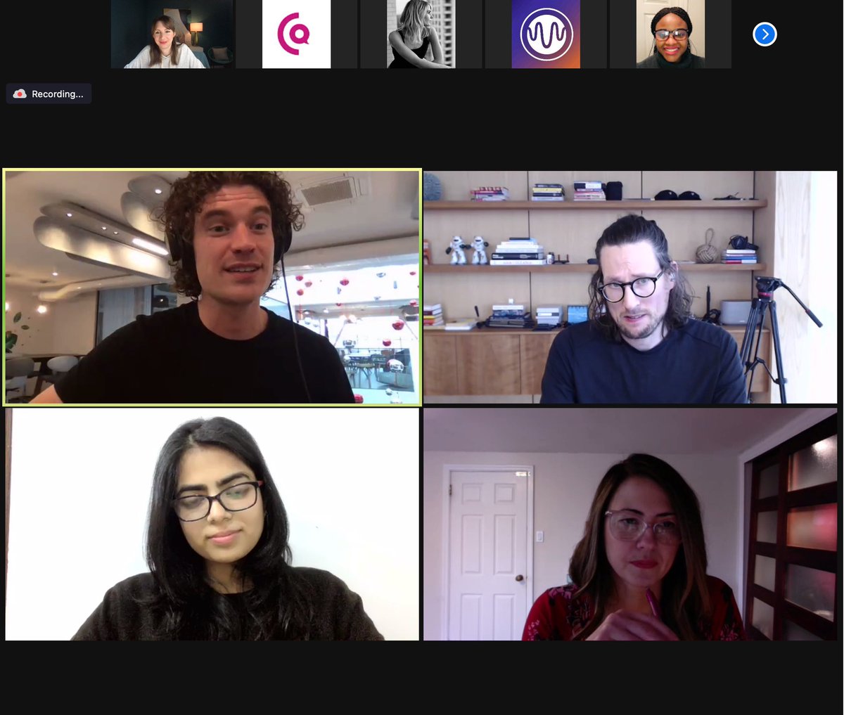 MeredithSchulz's tweet photo. Great discussion this morning with @ConvoCollective - currently talking #ConversationalAI design principles &amp; mantras. https://t.co/nBuBsIJCY4