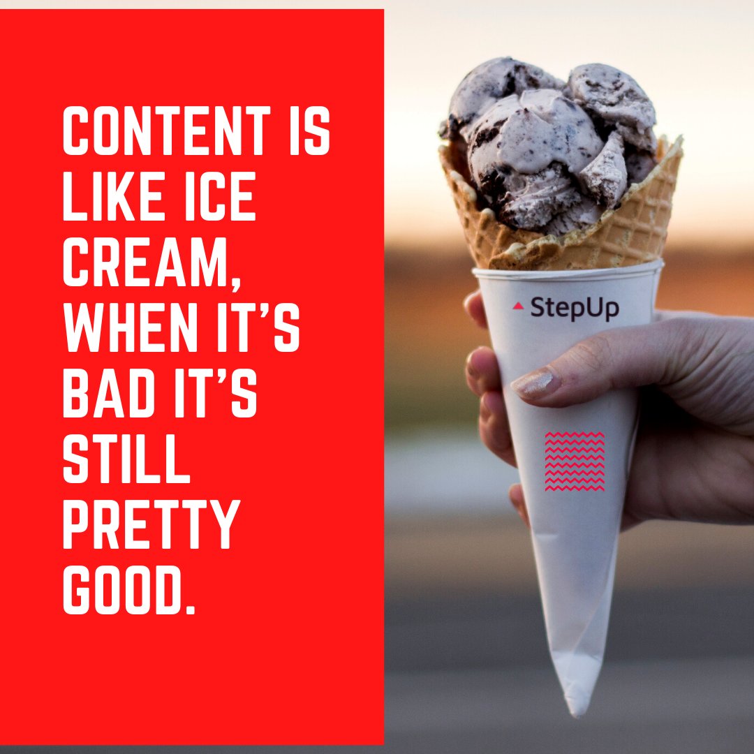 StepupandGrow's tweet photo. It's all about content! 

You can check our blog post about how to create a good content article for your B2B Blog and download our content generator template!

Go to the blog and have fun creating your first content👉👉 https://t.co/C4sDkpsnrT https://t.co/sOWYMPs9aO