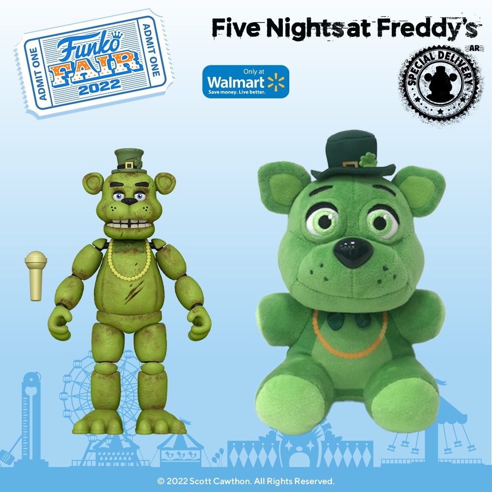 Steam Workshop::[FNAF WORLD] Shamrock Freddy