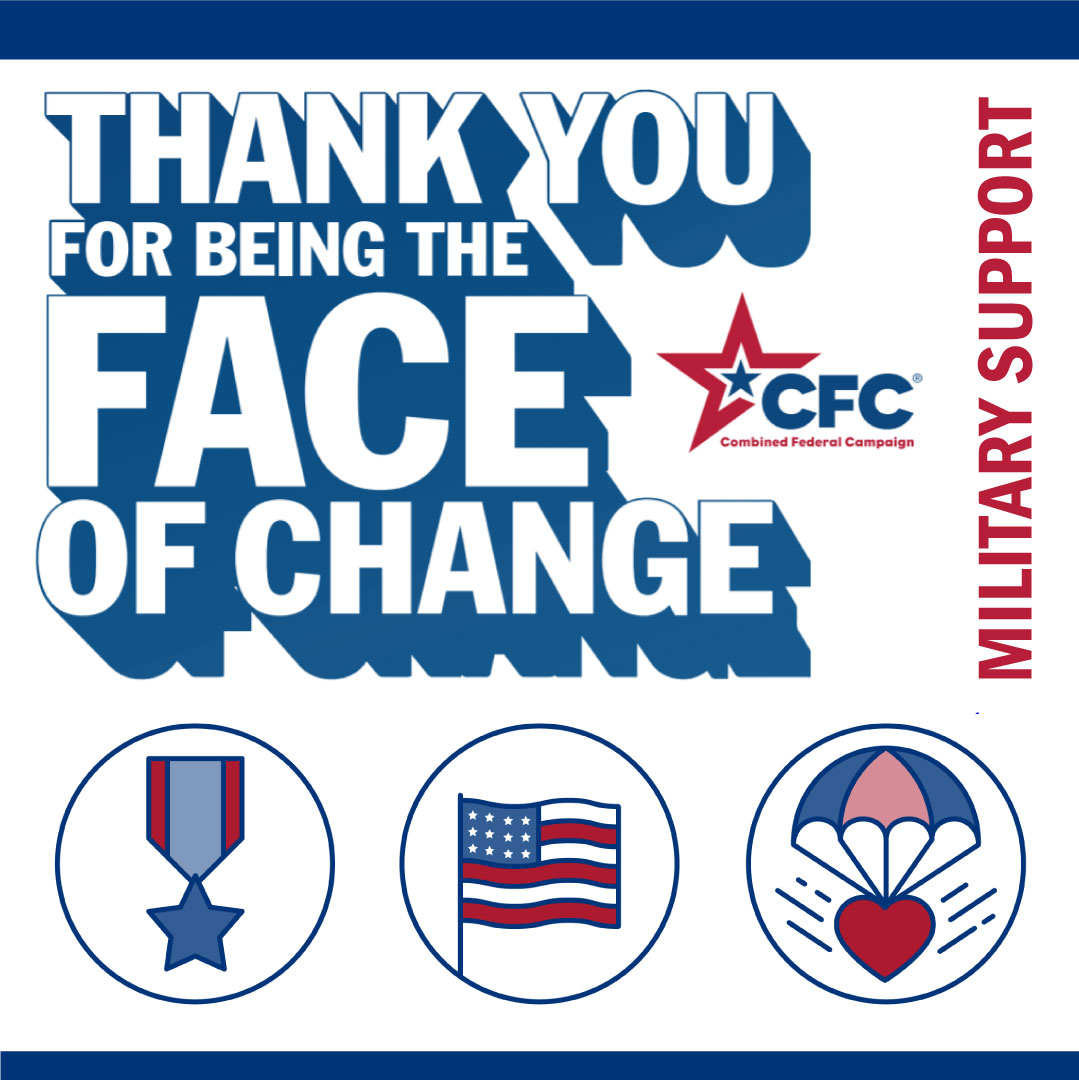 GreaterTennCFC's tweet photo. To those who have sacrificed for our freedom – we salute you! Thank you to all who chose #MilitarySupport as your cause through the @USOPM's CFC. #GiveCFC https://t.co/gc1TF8WJhx