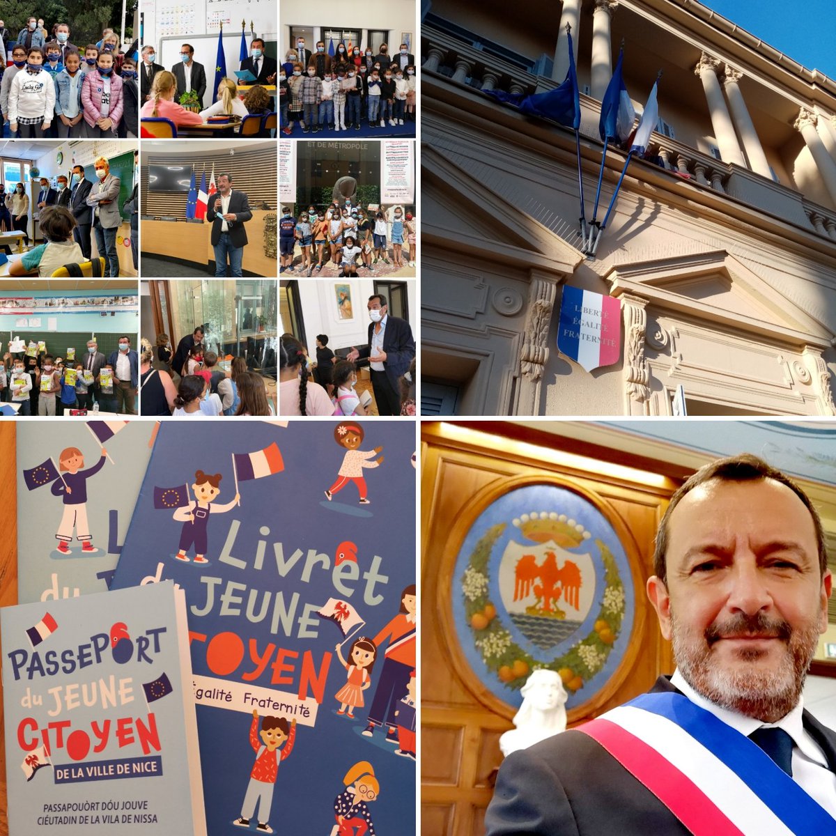pierre_fiori's tweet photo. J'ai célébré ce matin le #BaptemeCivil du jeune Paolo. Il poursuivra son apprentissage  citoyen en participant aux actions que nous mettons en œuvre dans toutes les écoles de la @VilledeNice pour promouvoir les valeurs de fraternité, de tolérance, de laïcité et de justice 🇫🇷 https://t.co/2gh73XQt8A