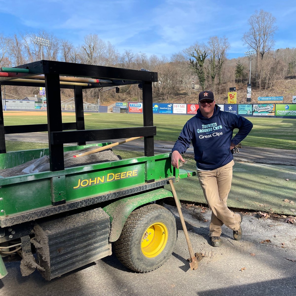 Asheville Tourists tweet media