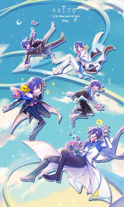 KAITO OMEDETOU‼️‼️💙💙💙
#KAITO16th
#KAITO誕生祭2022 
#KAITOお誕生会2022 