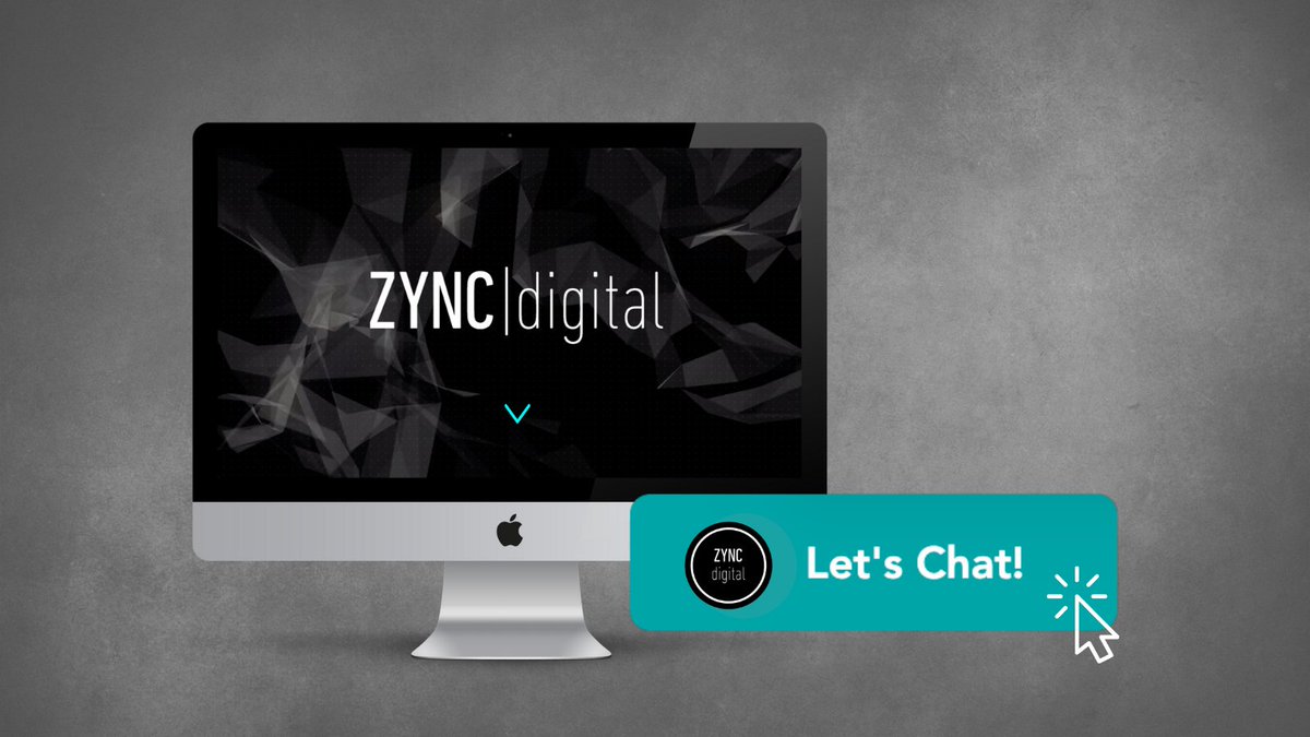 Got any questions about the services we provide?🤔
Reach out to us via our new website's inbuilt chat function, and we'll get back to you ASAP⬇️
zyncdigital.com