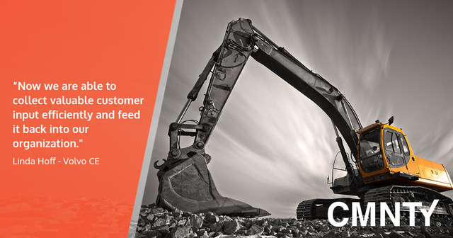 CMNTY's tweet image. For our 1-minute video "Snap Series", we asked Volvo's Linda Hoff to go on camera. Their insights community for Volvo Construction has been a great success for a few years already. buff.ly/3v08Kwp