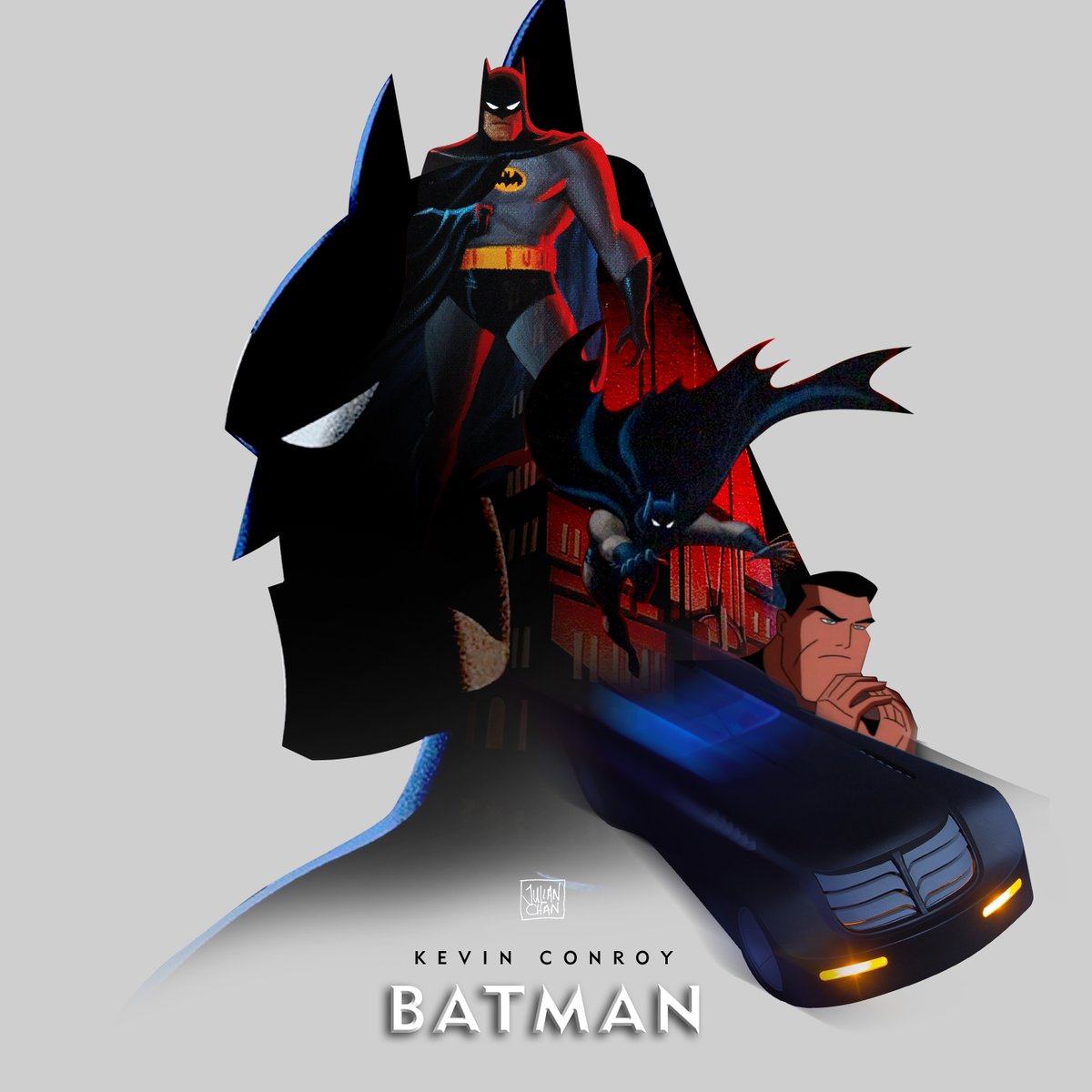 jazzyjules63's tweet photo. Almost 2 years ago I created some Batman head comps. With #TheBatman almost here, I took the opportunity to 'remaster' a few of them... https://t.co/MyvV1qrk4O