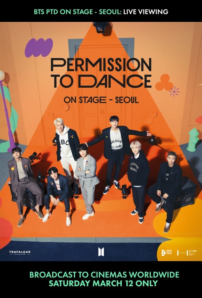 BTS Permission to Dance On Stage Seoul Live Viewing - Broadcast to