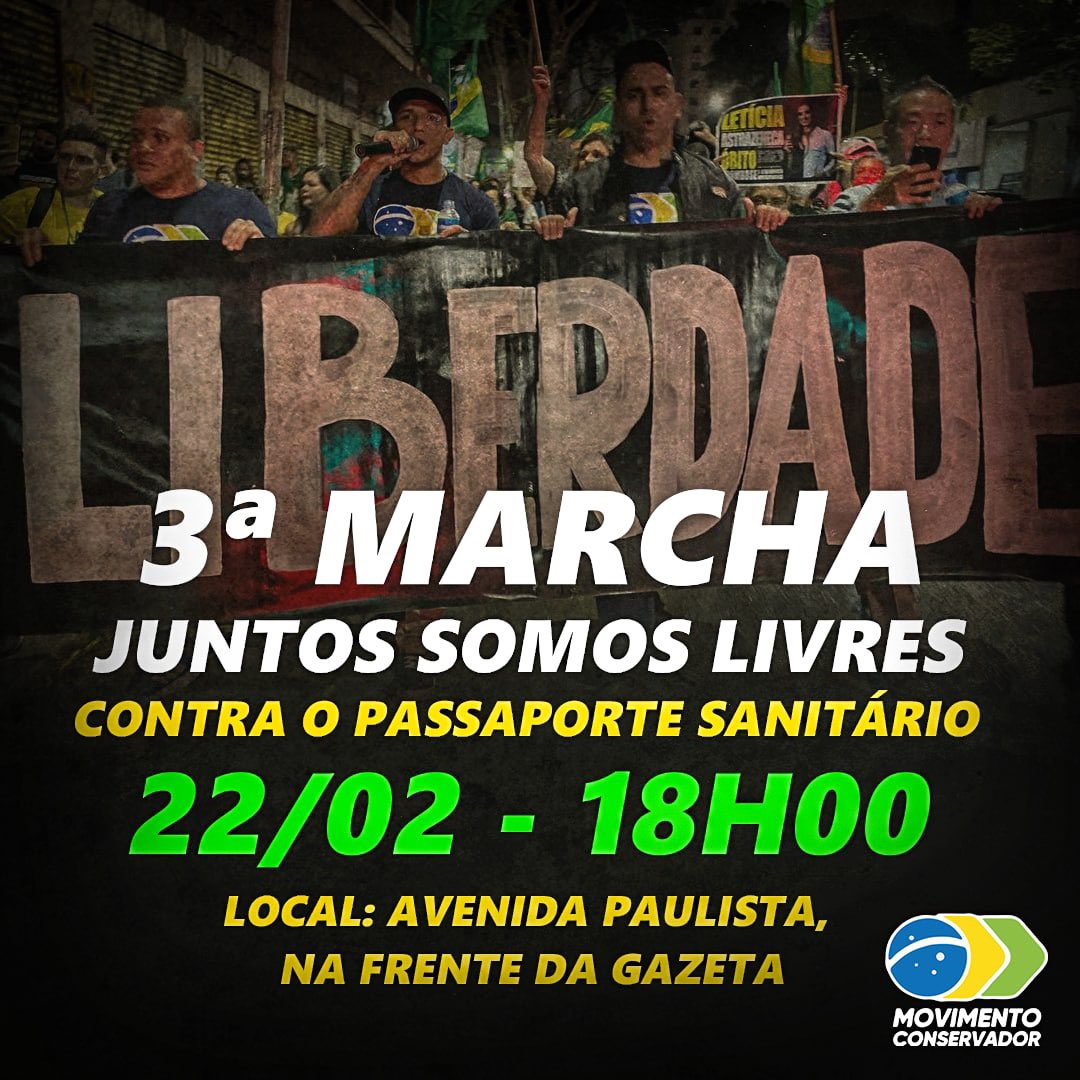 As duas últimas foram grandes, mas a terceira VAI SER MAIOR! 

Por favor, compartilhem! 🙏🏾🇧🇷