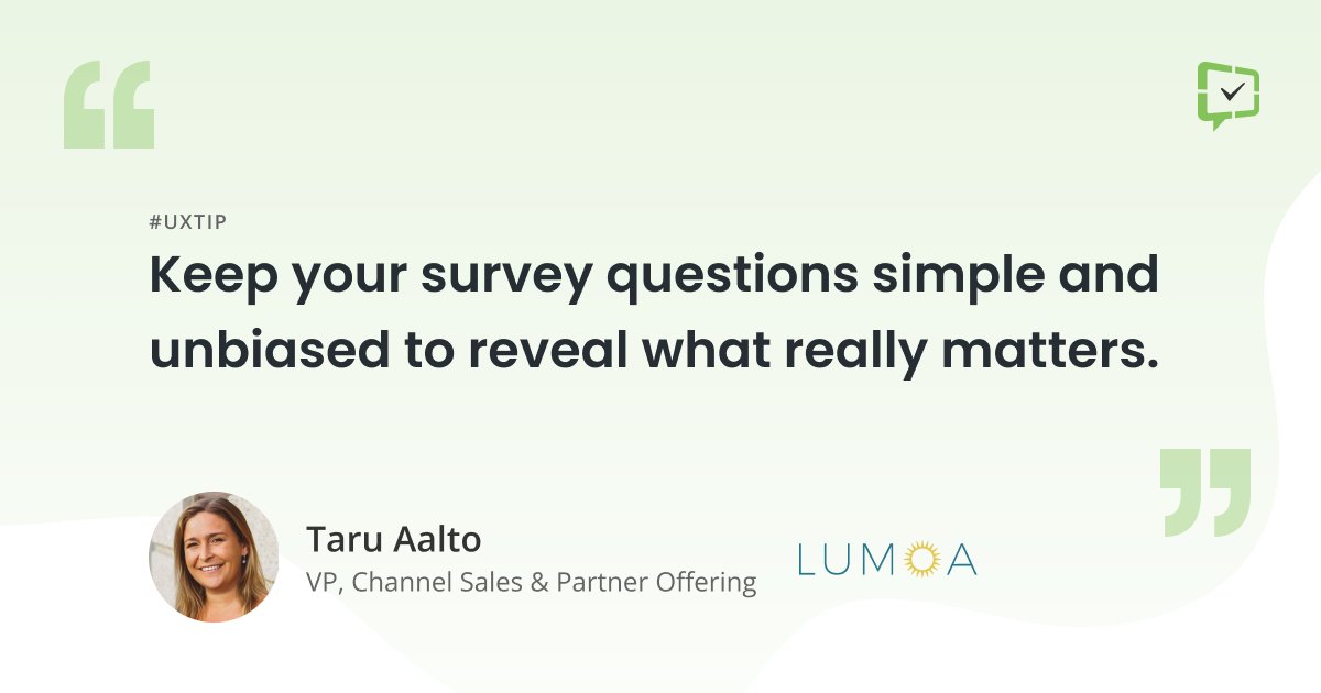 testingtime's tweet image. Did you ever ask yourself if AI is changing how we should design surveys? In our latest blog post, Taru from @LumoaMe goes into more detail on this topic. Learn how with the help of AI we can provide customers a way to express their opinions more freely: hubs.la/Q014hDBR0