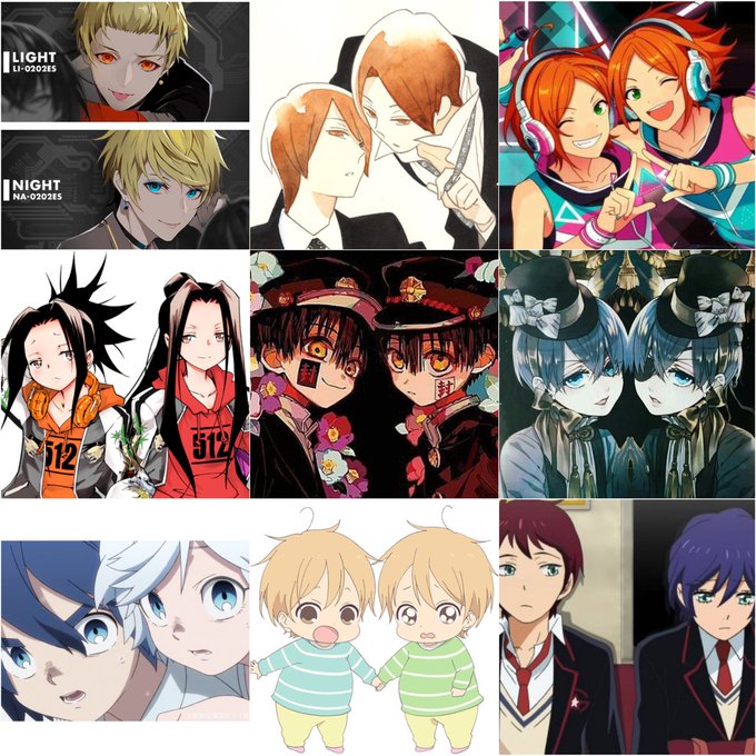 男女双子のtwitterイラスト検索結果