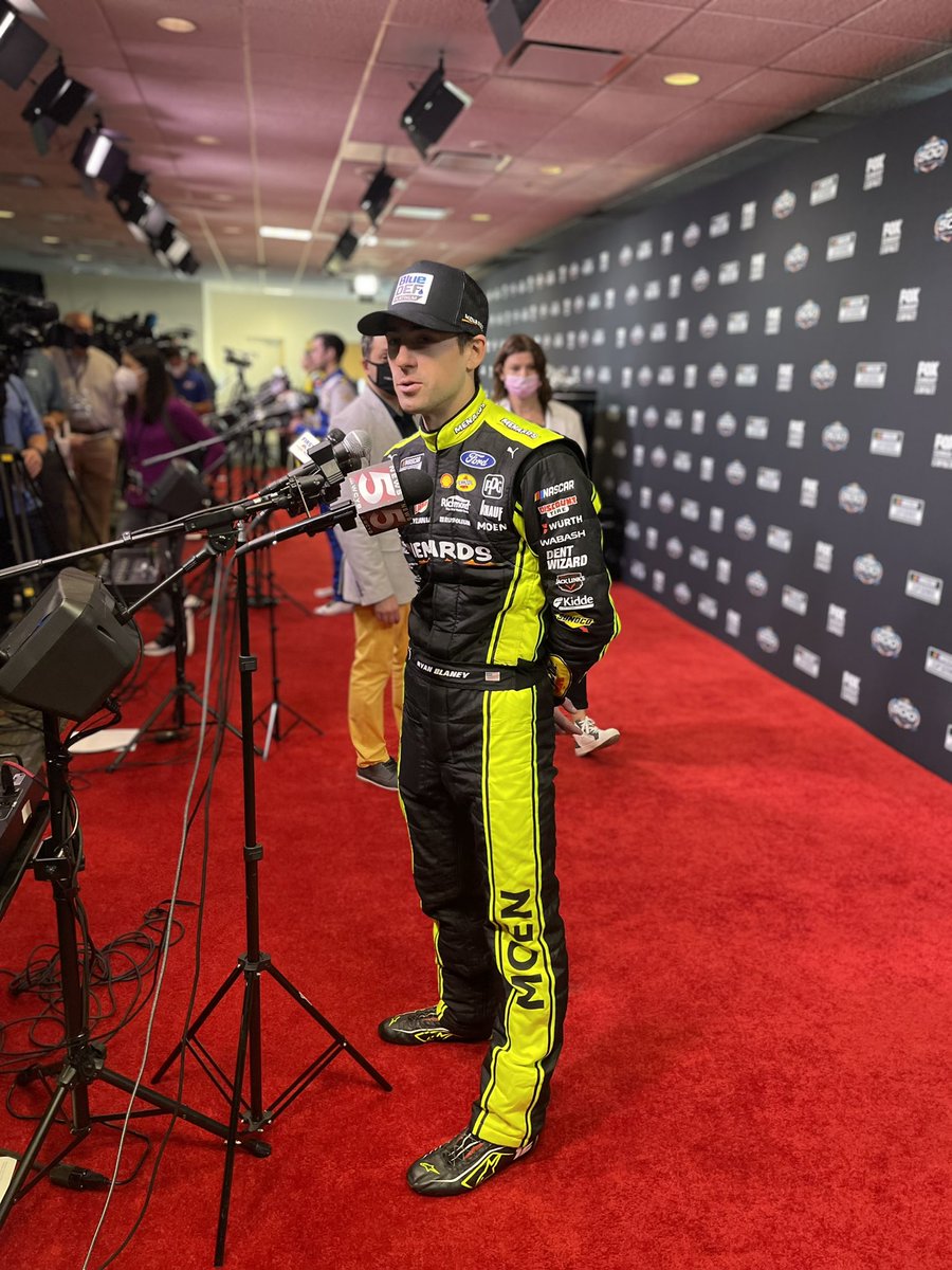 Blaney's tweet photo. @NASCAR’s #MediaDay for #DAYTONA500 is in full swing https://t.co/CygxDcU8K6