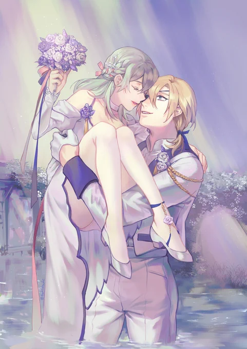 [R-18] ディミレス落書き⑦ #ファイアーエムブレム風花雪月 #ディミレス #FE風花雪月 #ベレス=アイスナー #ディミトリ=アレクサンドル=ブレーダッド  