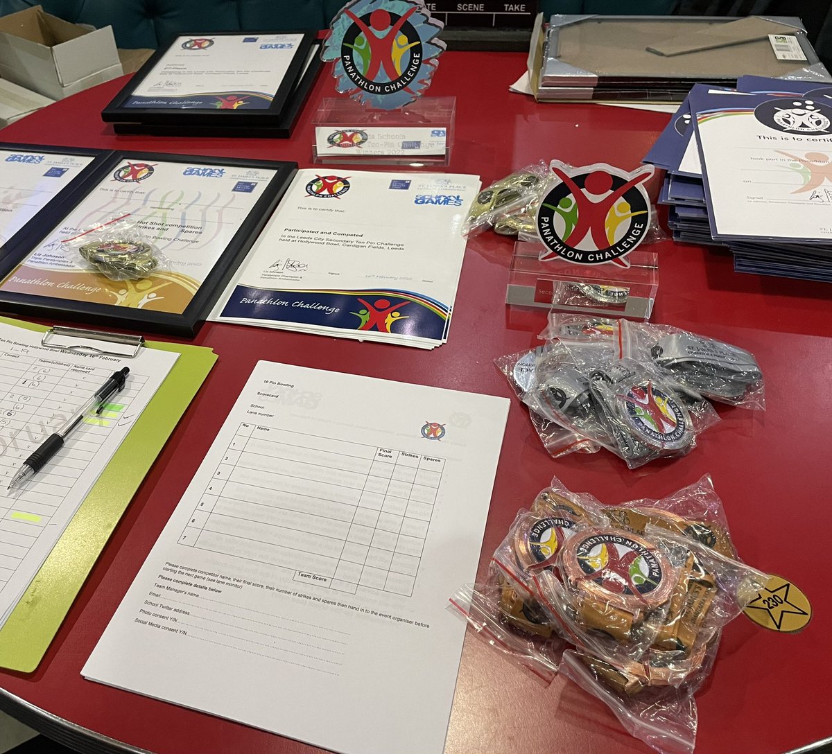 South Leeds School Sports Partnership (@southleedsssp) on Twitter photo Over 120 participants at todays Secondary 10pin event… certificates and medals for all! Thanks to <a href="/Panathlon/">Panathlon Challenge</a> for providing such great opportunities! Schools from all over Leeds represented. <a href="/WestLeedsSSP/">West Leeds School Sports Partnership</a> <a href="/LeedsNE_SGO/">LeedsNE_SGO</a> <a href="/LeedsNWSSP/">LeedsNorthWestSSP</a> <a href="/YourSchoolGames/">School Games</a> Over 120 participants at todays Secondary 10pin event… certificates and medals for all! Thanks to <a href="/Panathlon/">Panathlon Challenge</a> for providing such great opportunities! Schools from all over Leeds represented. <a href="/WestLeedsSSP/">West Leeds School Sports Partnership</a> <a href="/LeedsNE_SGO/">LeedsNE_SGO</a> <a href="/LeedsNWSSP/">LeedsNorthWestSSP</a> <a href="/YourSchoolGames/">School Games</a>