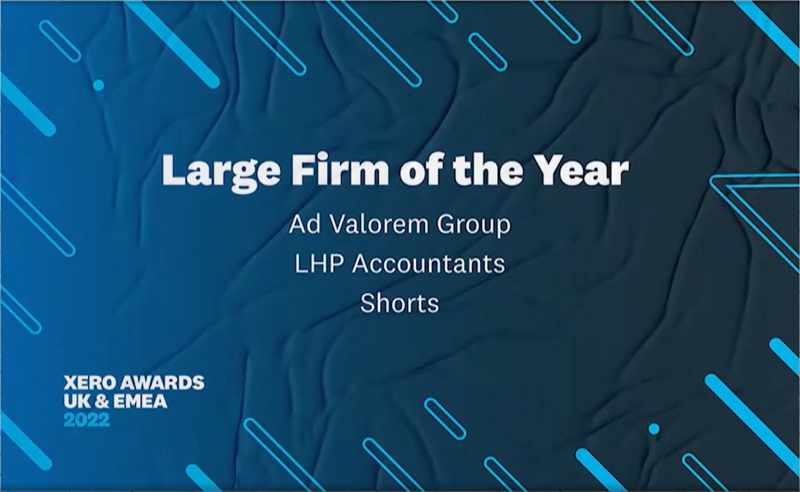 AdValoremGroup's tweet photo. 📣We are delighted to be nominated for Xero's Large Firm of the Year Award. Thank you to our fantastic team who have made this possible. 📣

#Xero #Xeroawards2022 #advalorem #acca #largefirmoftheyear #finance https://t.co/rJ5u6U4exi