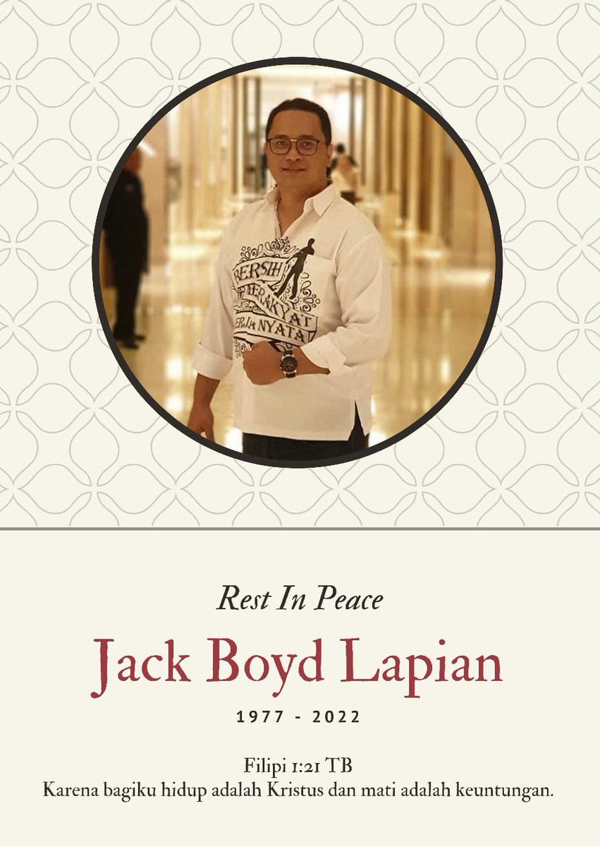 Jack Lapian tweet media
