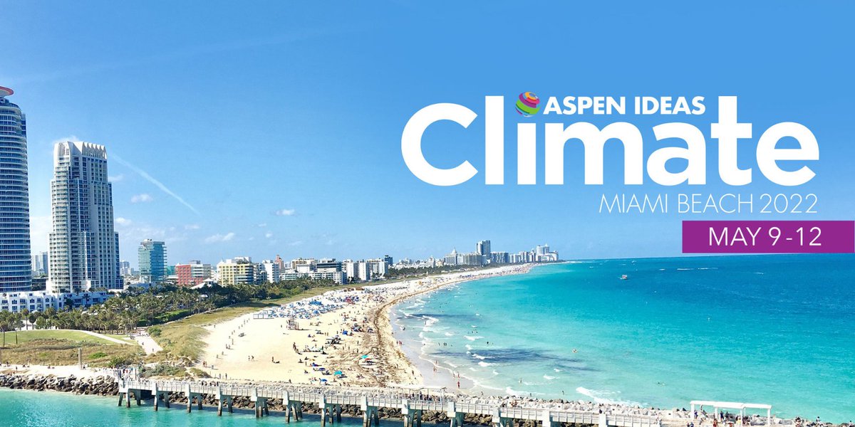 knightfdn's tweet image. “Effective engagement begins w/ understanding issues &amp;amp; options.&quot; — @ibarguen 

Knight, @Related_Group + @MiamiFoundation are title sponsors of #AspenIdeasClimate, a solutions-focused event on #climatechange from 5/9 - 5/12 in #Miami Beach: kf.org/3sMmRmc @AspenInstitute