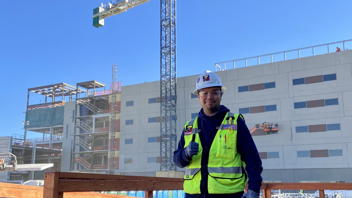As a project engineer for <a href="/McCarthyBuild/">McCarthy Building Co</a>, EVIT alum Allistar Machacek, 25, enjoys working in the construction industry where every day brings new and rewarding challenges. Read more: bit.ly/evitmachacek222 #CTEMonth #CTE #Construction #EVITChangesLives