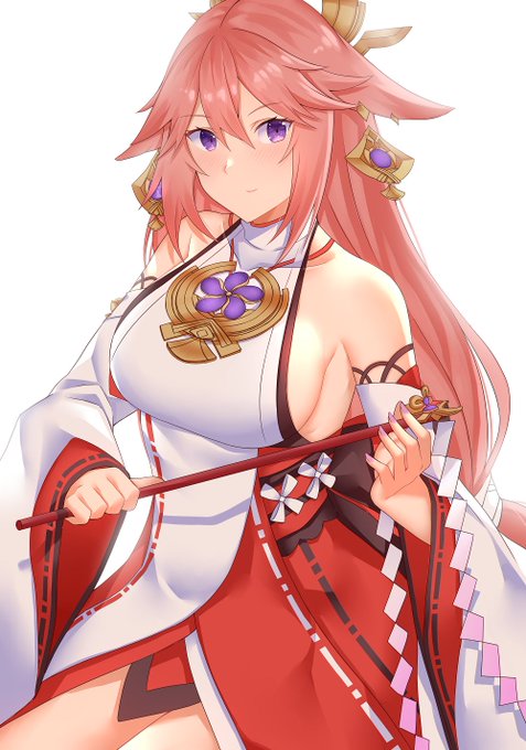 八重神子
#原神  #GenshinImpact #yaemiko 