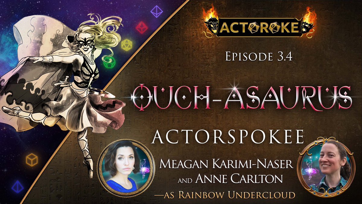 WorldofChaldea's tweet photo. Tonight is our #viewingparty of #Episode3! Stick around after the film to chat w/ @meagankn &amp; Anne Carlton: 2 halves of our roguish #Rainbow!

#Actoroke
Wed Feb 16
6pm PST 
https://t.co/qQblc4zrMT 

@GildingLight

#worldofchaldea #chaldea #ActorSpokee #gildinglight #OuchaSaurus https://t.co/Ee1ex2UNYs