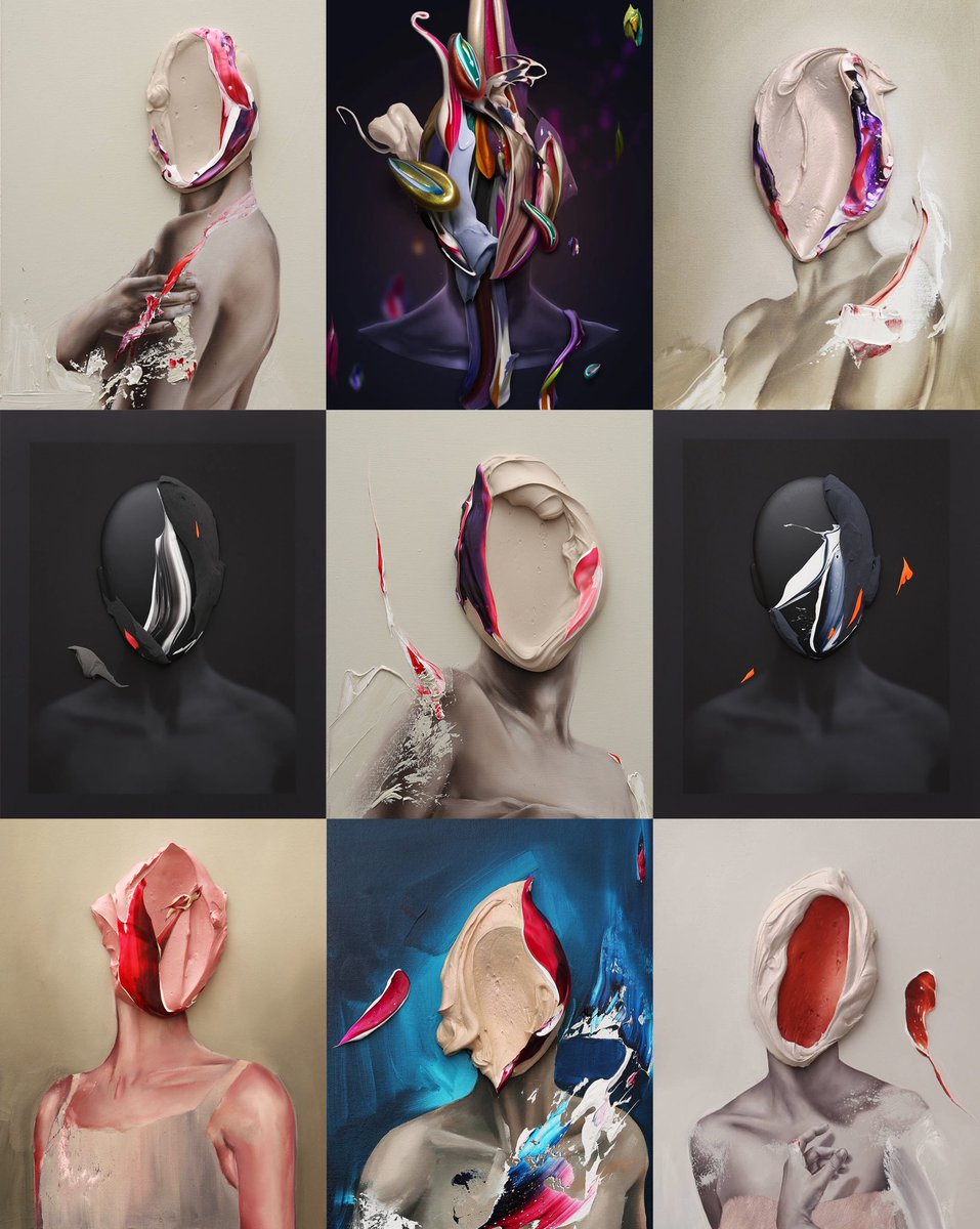 Hello 👋
My name is Fabio and I mainly explore the theme of portrait, mixing languages, materials and techniques. 🖌👨🏼‍🎨📸💻