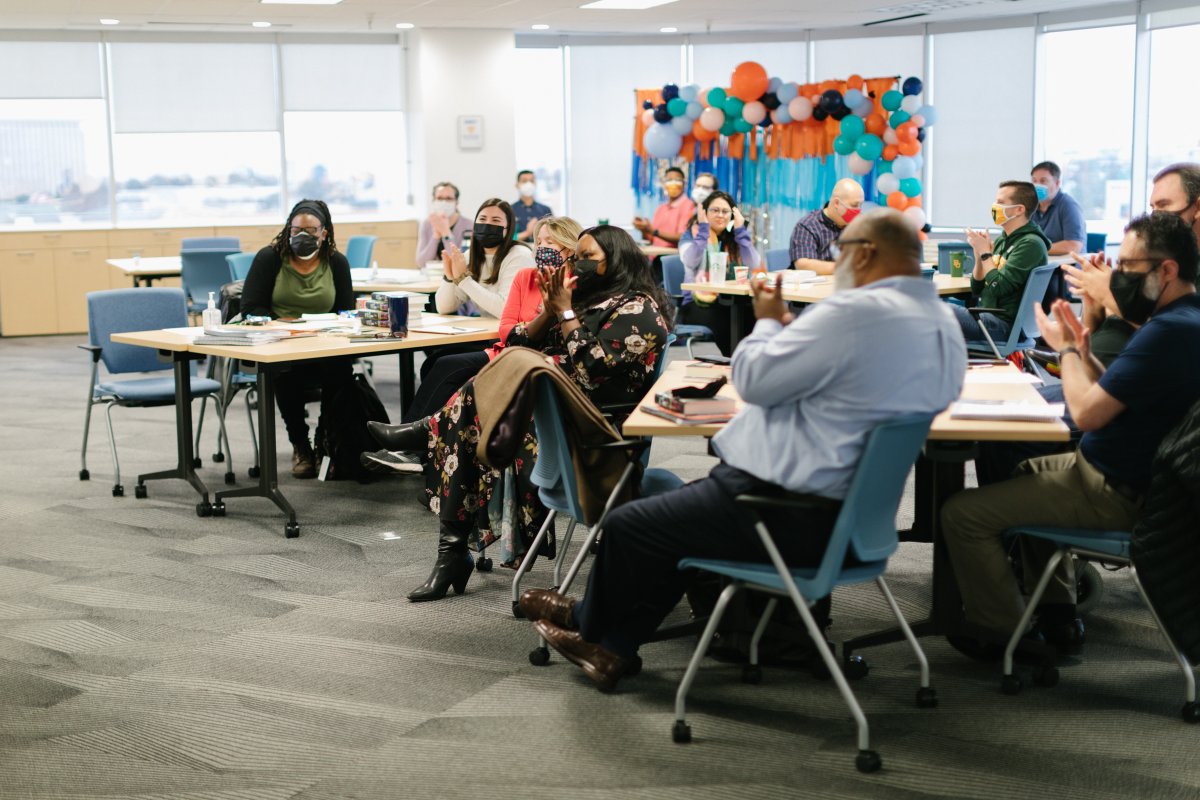 DallasTRHT's tweet photo. We are kicking off our 3rd Racial Equity NOW Cohort today and honored to have 15 courageous organizations join us on this transformational journey. https://t.co/4fmEdICsl9 #HowWeHeal #RacialEquityNOW https://t.co/VU81z01QMP