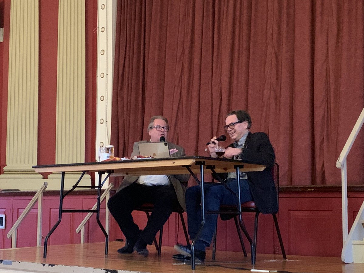 SpiketoothWolf's tweet photo. So pleased I finally got to meet @Iromg and @TVKev on Saturday. Thanks so much for your autographs 😃! Also thanks for bringing a great @thoughtpoliceTP show to Newcastle https://t.co/IhAtWfvbcq