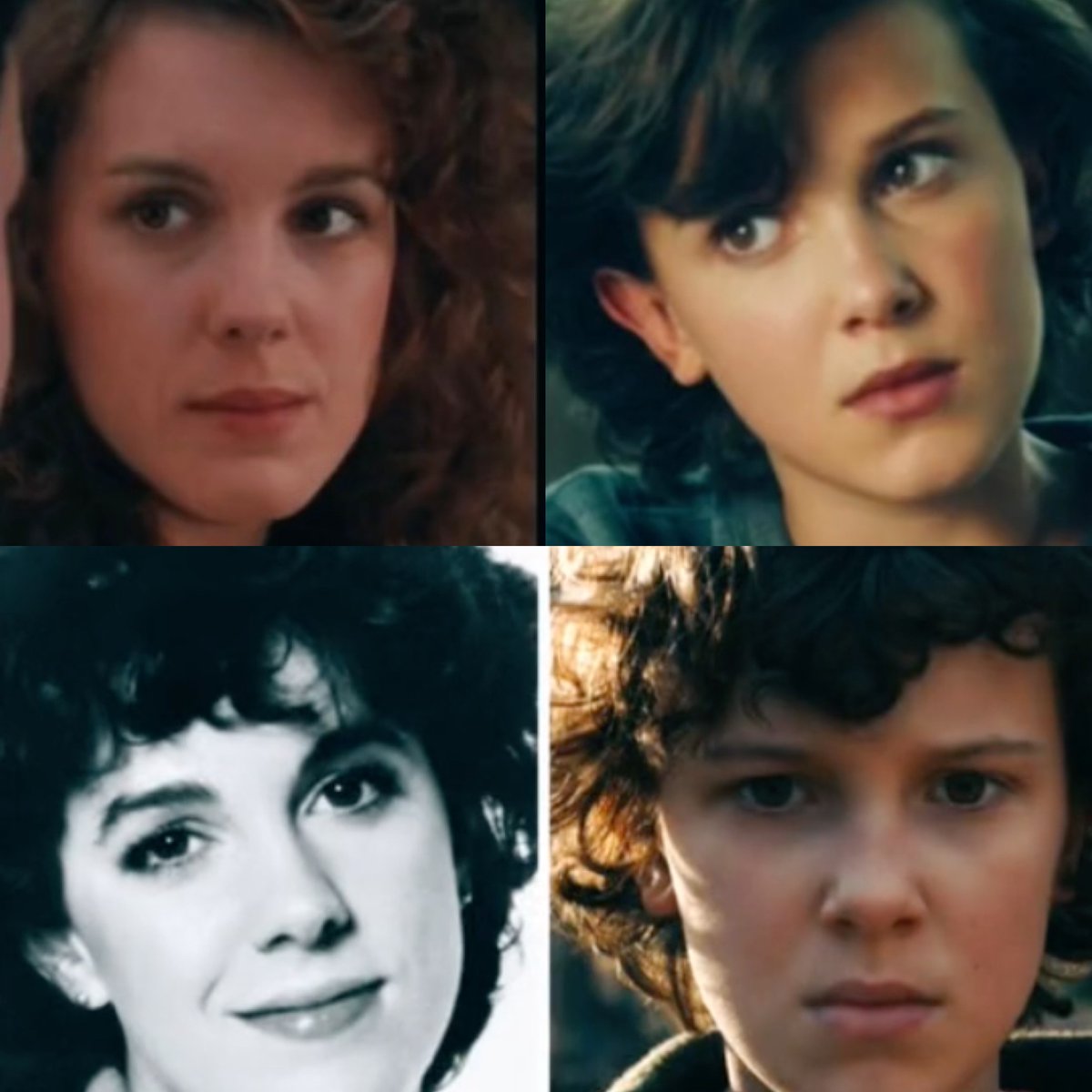 sopitasfm's tweet image. Dicen por ahí que todos tenemos un doppelganger en este mundo y una usuaria de TikTok encontró un enorme parecido entre Millie Bobby Brown y Elizabeth Perkins que nos dejó con la boca abierta 😦😱

¿Ustedes qué opinan? ¿Son igualitas? 🧐

#MillieBobbyBrowm #ElizabethPerkins
