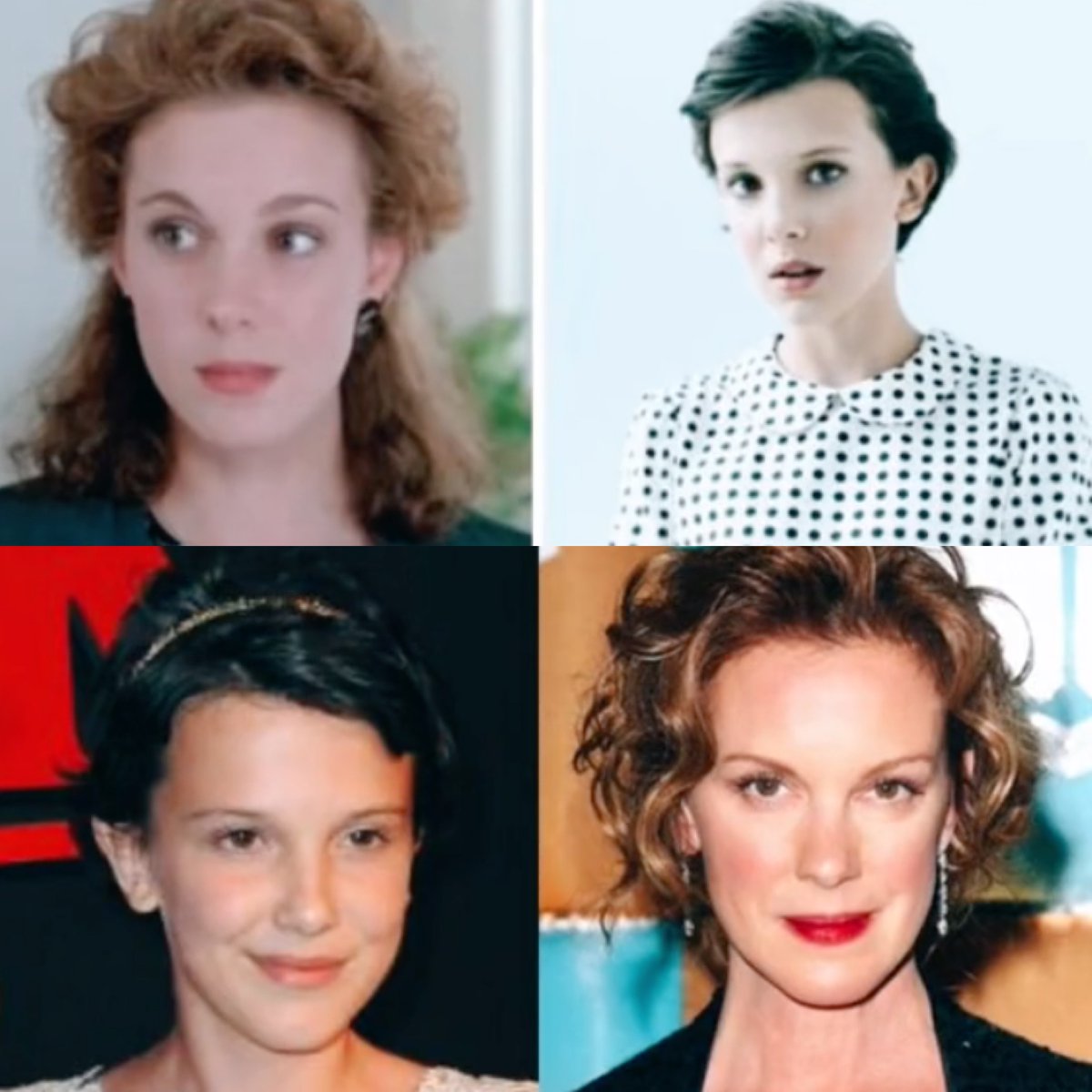 sopitasfm's tweet image. Dicen por ahí que todos tenemos un doppelganger en este mundo y una usuaria de TikTok encontró un enorme parecido entre Millie Bobby Brown y Elizabeth Perkins que nos dejó con la boca abierta 😦😱

¿Ustedes qué opinan? ¿Son igualitas? 🧐

#MillieBobbyBrowm #ElizabethPerkins