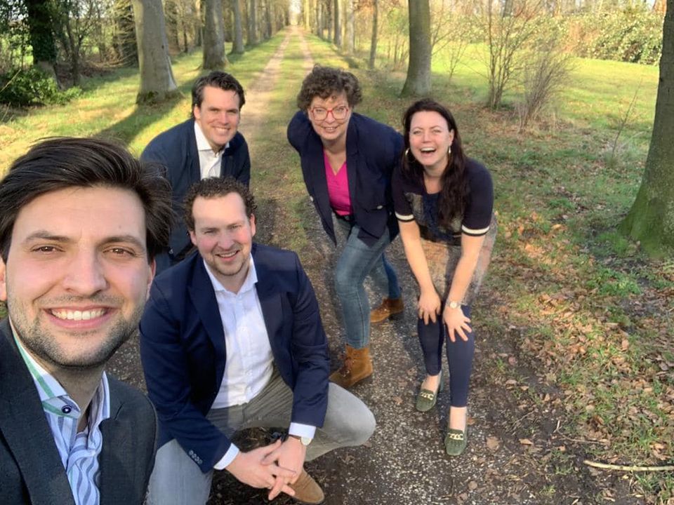 Onze vijf kandidaten hebben er zin in! Stem ChristenUnie Houten op 14,15 en 16 maart.