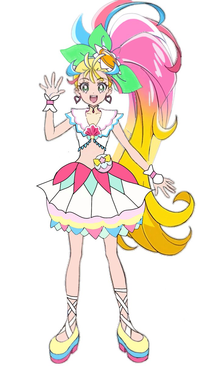 KuroYami on X: Tropical Rouge Precure edits Credit to (in