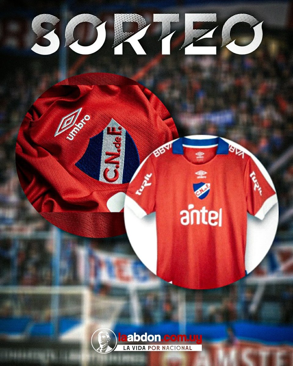 𝗦𝗢𝗥𝗧𝗘𝗢 | 🤩🤩 🤩

¿Te querés ganar la nueva camiseta  del Decano?

✅Requisitos:

1- Seguirnos <a href="/laabdon/">laabdon.com.uy</a>

2- Etiquetar 3 amig@s en los comentarios

3- RT 

Se sortea el 01/03
Mucha suerte a todos 🍀🇳🇱