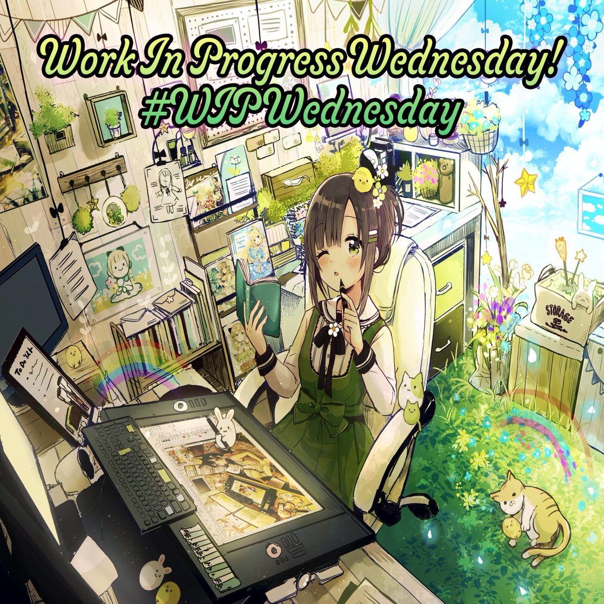 RollingWTF's tweet photo. It's #wipwednesday! We would love to see all of your awesome work in progress! Feel free to share and tell us a bit about your work!
#SupportSmallBusiness #supportartists #supportcreatives #supportcreators #supportcrafters https://t.co/Iyo2V0Ny80
