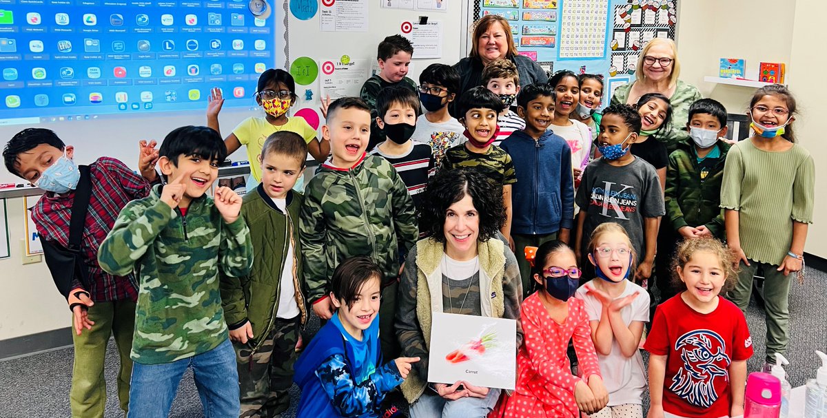 RnSherbert's tweet photo. This week Nurse Sherbert and Ms. Hickman introduced the carrot. Ms. Eubanks’ first grade class got to give them a taste and gave their approval!
#schoolnurse
#andrewstakeatastetuesday https://t.co/Vbj6SH5iPQ