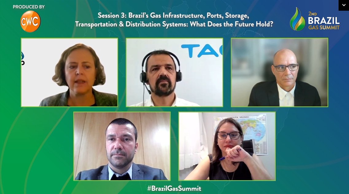 BrazilGasSummit's tweet photo. #TAG, @GalpPress, #GasBridgeStorage, @potigasRN seeking solutions to the challenges facing Brazil's liberalised energy sector with focus on underground storage, entry-exit tariffs system &amp; selling gas in high price environment at the 2nd #BrazilGasSummit https://t.co/knt6ETkIM7