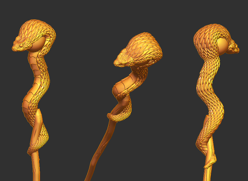ActionFusion's tweet photo. Snake Staff and Snake Blade

On our Patreon: https://t.co/2x8dWY0tnm

#ZBrush #ZBrush2022 #Snake #3dart #3dprinting #3dmodeling #MythicLegions #Patreon https://t.co/yZXOrUvPLC