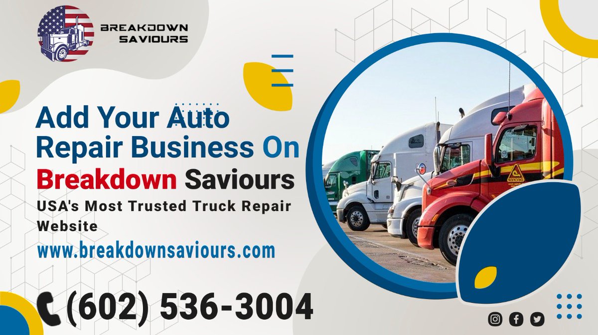 Get more customers by adding your business to the #BreakdownSaviours Directory.

#Breakdownsaviours #bdsaviours #truckrepaircompany #breakdownservice #mobilerepairbusiness #truckrepairnearme #trialerrepair #advertisement #marketing #bdsaviours