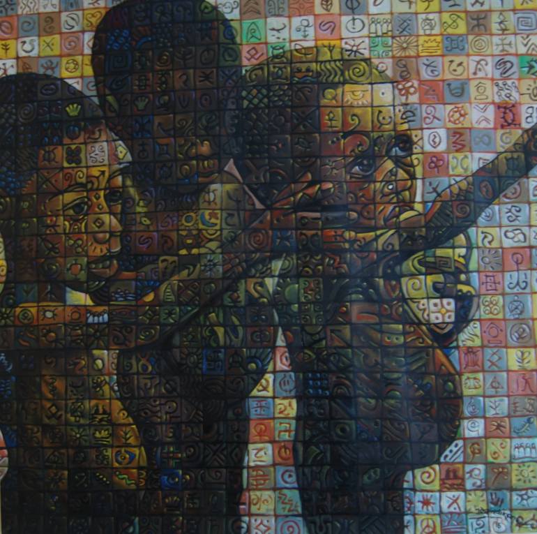 Legacies_Biafra's tweet photo. For those in the Greater Manchester area, we have two artists tours of the #LegaciesOfBiafra exhibition @GalleryOldham on Sat 19th Feb. Join Toni Ndikanwu at 1:30pm &amp; Ade Ogundimu at 2:30pm where they'll be discussing their works. Tours are 40mins, free to attend, no sign up need https://t.co/ilnrjJsOLS