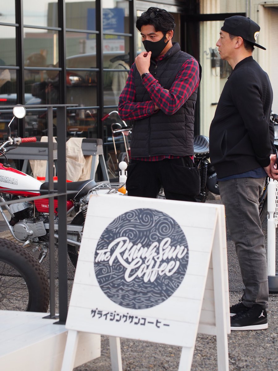 883Lightning's tweet photo. 👉The Rising Sun Coffee👈
#Oami #Chiba #Japan
#coffee #therisingsuncoffee
#espresso #espressoholic
#motorcycle #bike https://t.co/INqAYJTs0l