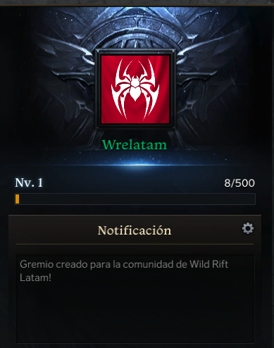 Para la comunidad de #WRELatam creamos un gremio en #LostArk Server Arcturus