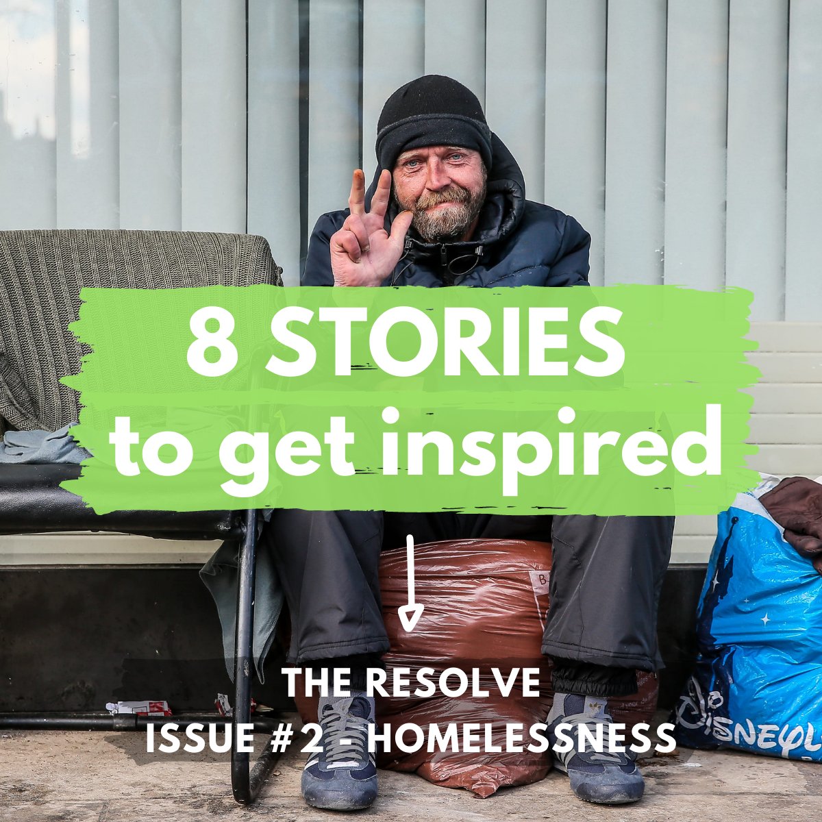 📚We selected for you 8️⃣STORIES to get inspired about #solutions to end #homelessness: steadyhq.com/theresolve 

What other story got YOU inspired on this topic ⁉️
Tag or comment below with articles, videos or podcasts⬇️

Together, let’s #SolvetheNews! 
The ReSolve on @joinsteady