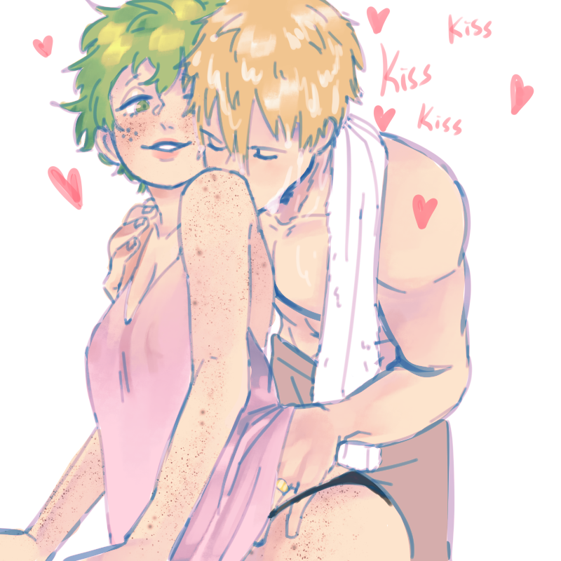 spiced_covfee's tweet photo. i'm late af but here's a doodle for #femdekuweek2022 day 1: freckles :>> https://t.co/W64WW65C7v