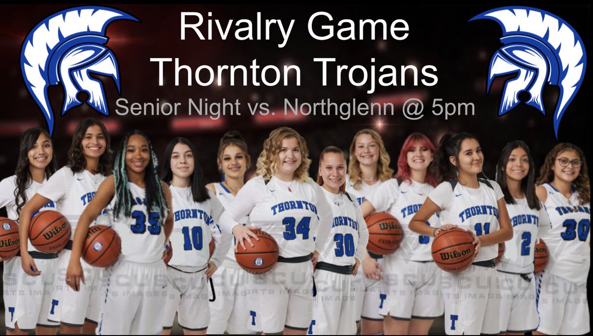 🚨 RIVALRY GAME 🚨 Our Lady Trojans prepare to defend home on senior night! Presentation start @ 5PM