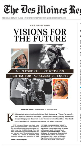 <a href="/andreamsahouri/">Andrea May Sahouri</a> <a href="/DMRegister/">Des Moines Register</a> Here's how it looked on the <a href="/DMRegister/">Des Moines Register</a>'s front page: