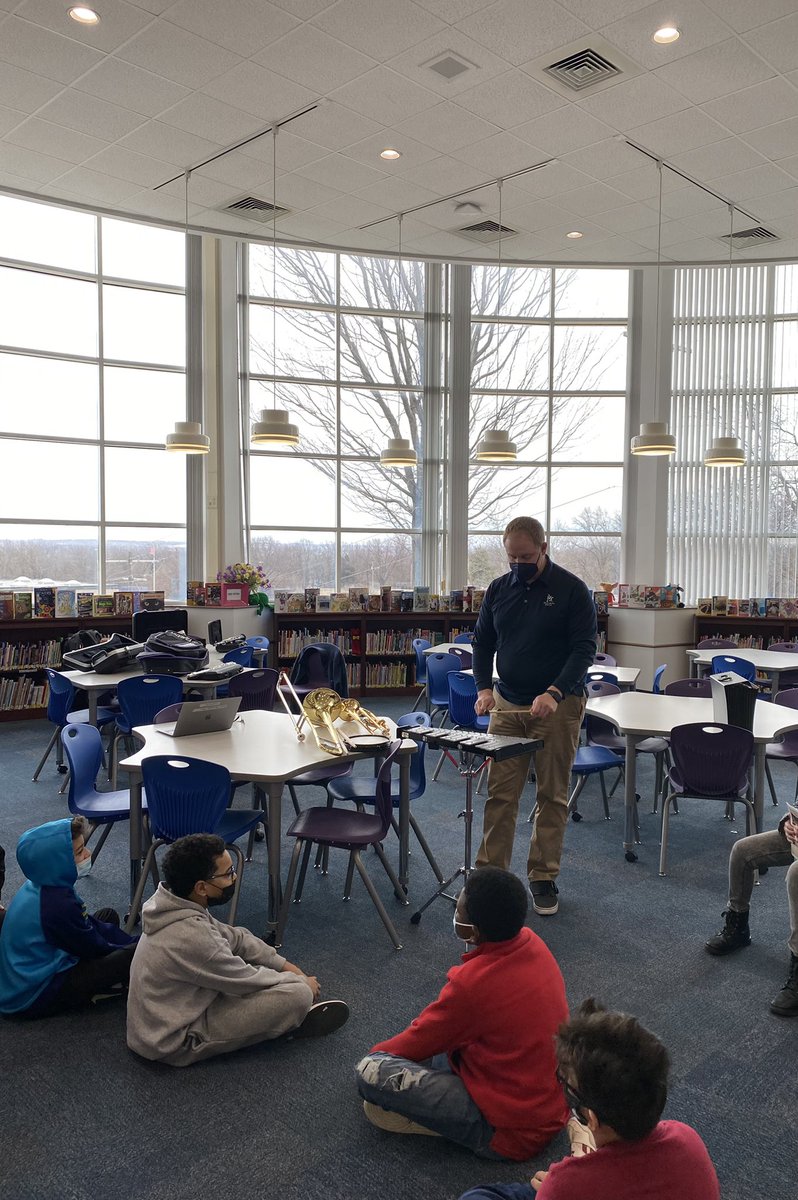 Band Instrument Demo Day!  Had a blast at <a href="/MaplewoodElemen/">Maplewood Elementary</a>  with their awesome 5th grade students and staff!