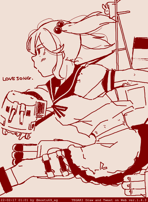 スワローテールバタフライ #tegaki_dt 