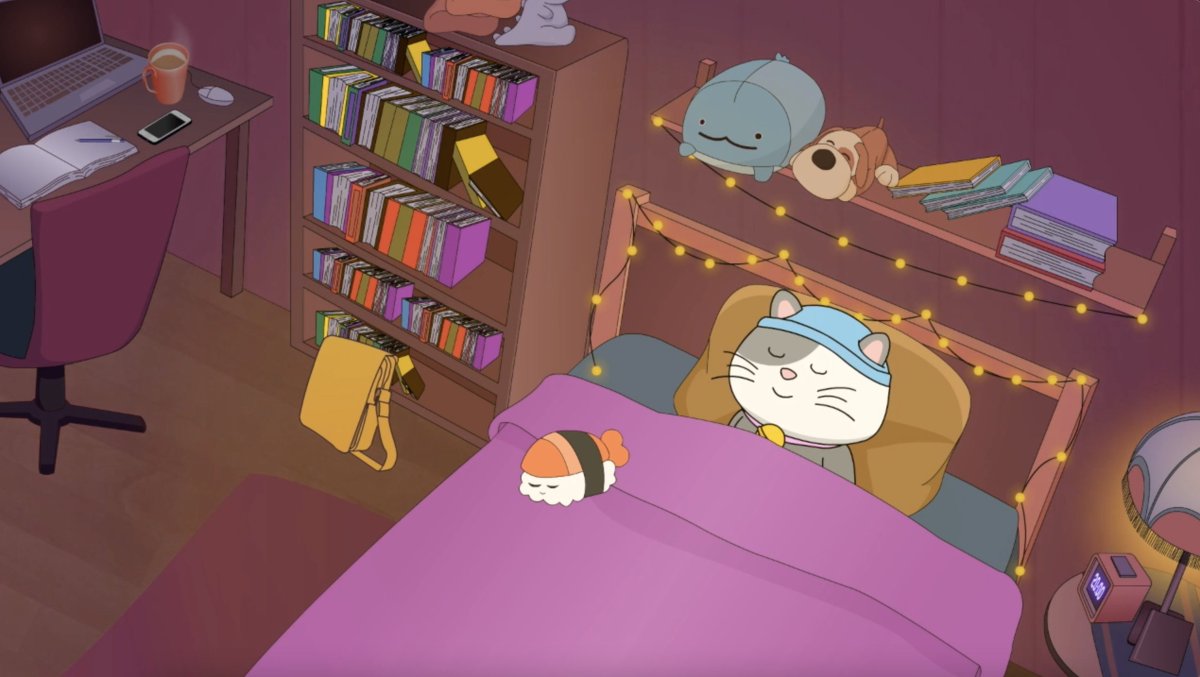 nekofriendsNFT's tweet photo. Time to spend some quality time with Neko and his lil sushi friend. 

1 hour lofi beats vid:
https://t.co/nHgbBEfKkH

Enjoy 💙❤️💜

Mint here: ✅
https://t.co/6nfGWHGcGc

#lofi #mentalhealth #NFTCommmunity #nftdrop https://t.co/qsIvsTG2H7