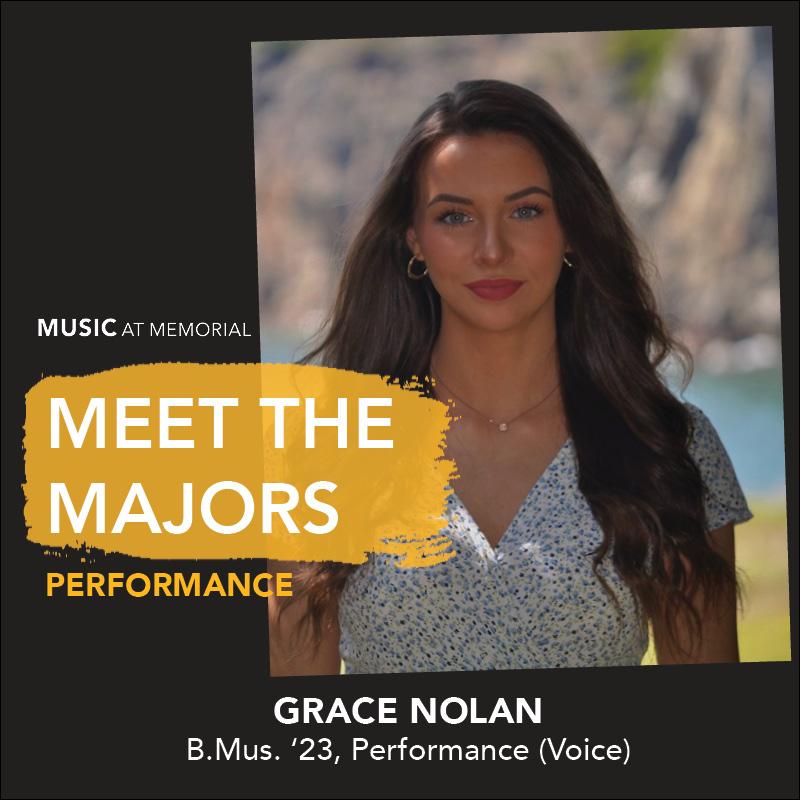 "Music prepares you [for law] in ways that no other degree would prepare you... Performance has built my confidence up a lot, and it teaches you that you’re allowed to make mistakes so that we can improve."

Read our interview w/Grace Nolan, BMus '23! 
⬇️
bit.ly/3BrH4BF