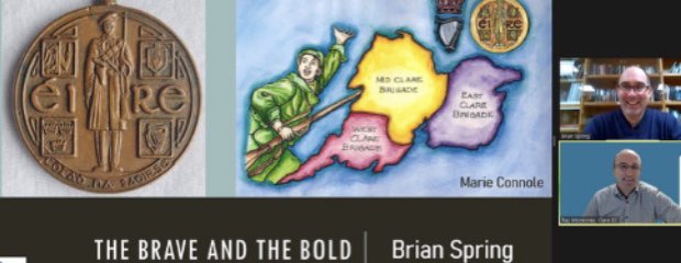 criostri's tweet photo. 6th class joining Brian Spring at @ClareEdCentre online this morning for ‘The Brave and The Bold’ of Irish history. 🙏 🇮🇪 https://t.co/QWGLGd8zJb